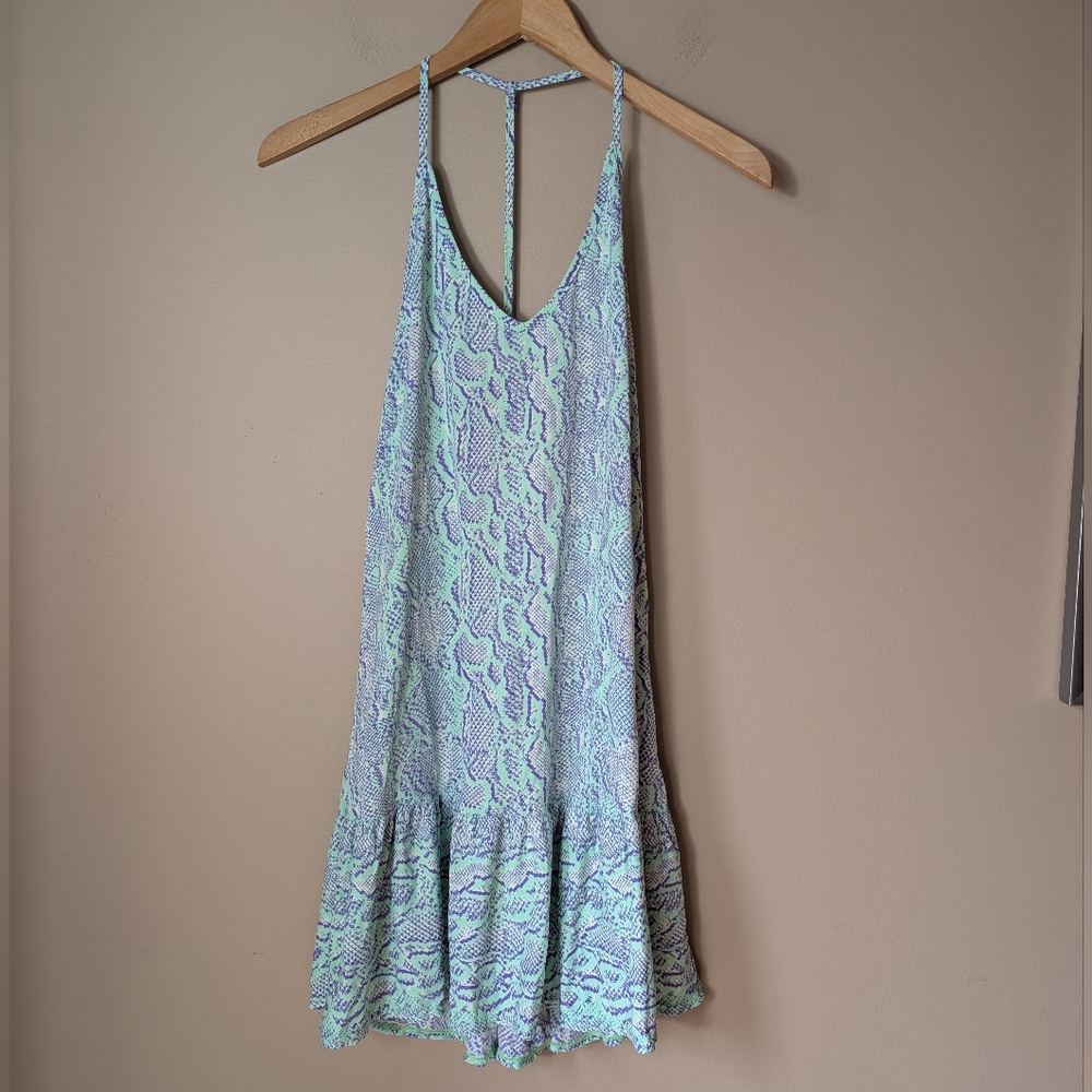 MAAJI Dress Women‎ Snake Skin Print Short Coverup Size Medium
